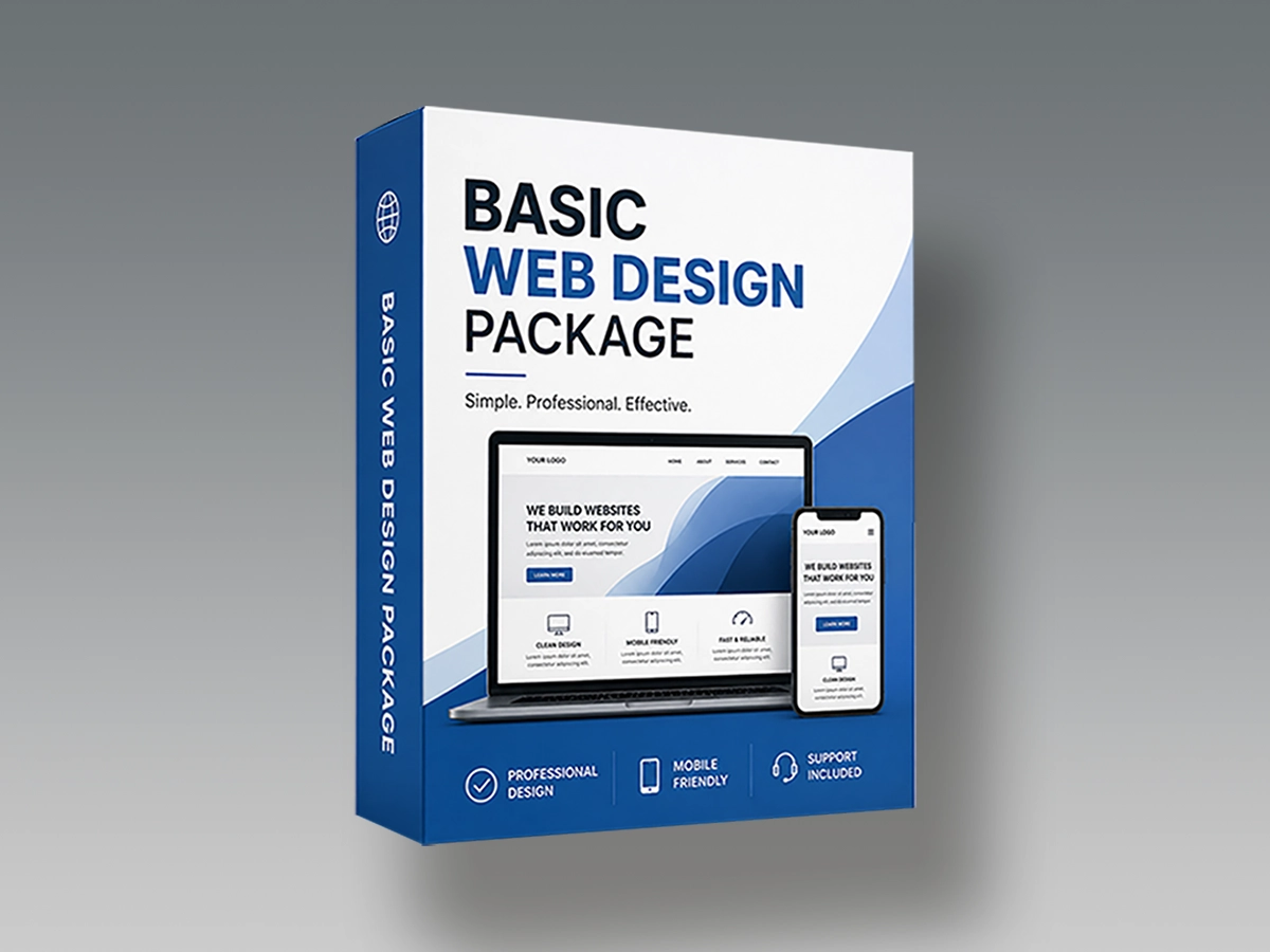 basic web design package