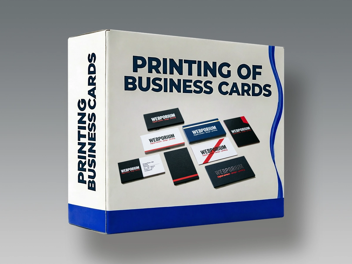 printing of business cards